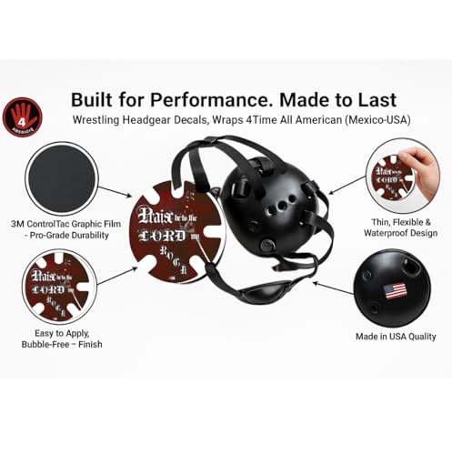 Wrestling Headgear with Ear Protection & Chin Cup Adjustable Lightweight Head Guard for Competition & Practice – Durable Protective Wrestling Ear Guard for Youth & Adult Athletes - color: Psalm 144 Red
