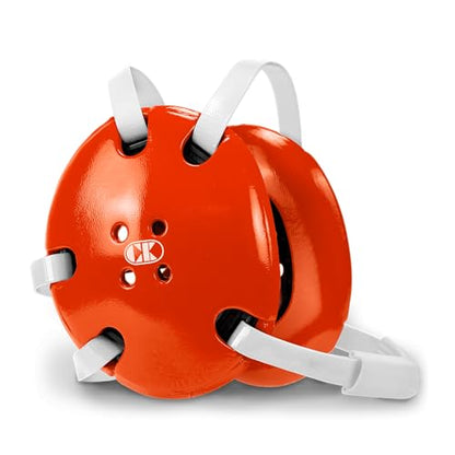 Cliff Keen Signature Wrestling Headgear - color: Orange / White