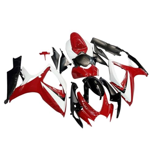 Injection Mold Fairings Kit Fit for Suzuki 2006 2007 GSXR600 GSXR750 K6 06 07 ABS Plastics Bodywork White Black Red Body Kits - size: Style 20