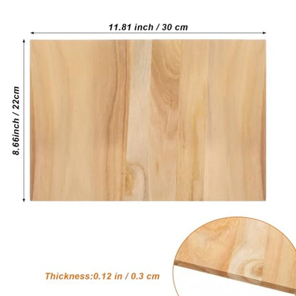 15 Pcs Taekwondo Karate Breaking Boards, Breakable Karate Thin Wooden Board
