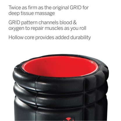 Trigger Point Performance TriggerPoint GRID X Foam Roller with Free Online Instructional Videos, Extra Firm (13-Inch) - size: One Size
