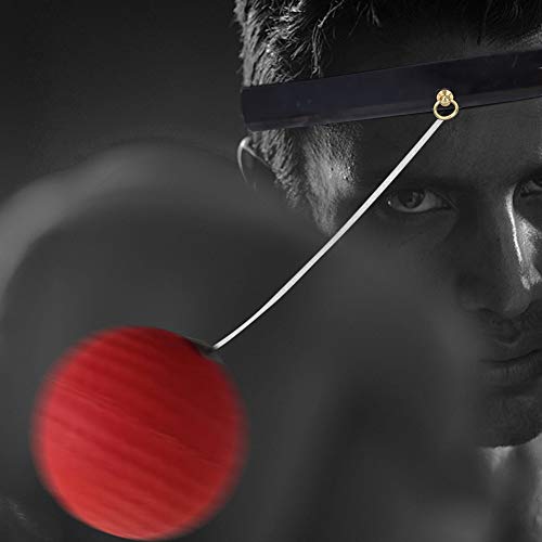 Alomejor Boxing Reflex Ball Boxing Ball with Headband Punching Ball for for Punching Speed Fight Skill