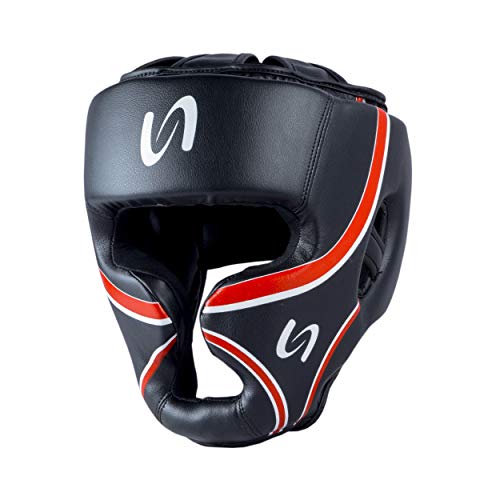 Never Giveup - Head Guard for Boxing MMA Muay Thai Training & Fight (L/XL)