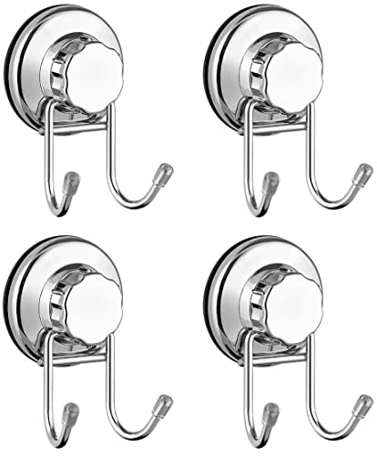 SANNO Suction Cups Replacement for Shower Caddy Sope Dish Double Hooks- Set of 4 Suction Cups - style: 4
