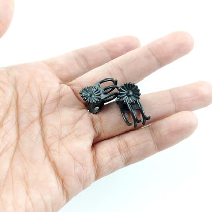 GXXMEI 400PCS Plant Clips, Orchid Clips Plant Orchid Support Clips Flower and Vine Clips for Supporting Stems Vines Grow Upright Dark Brown