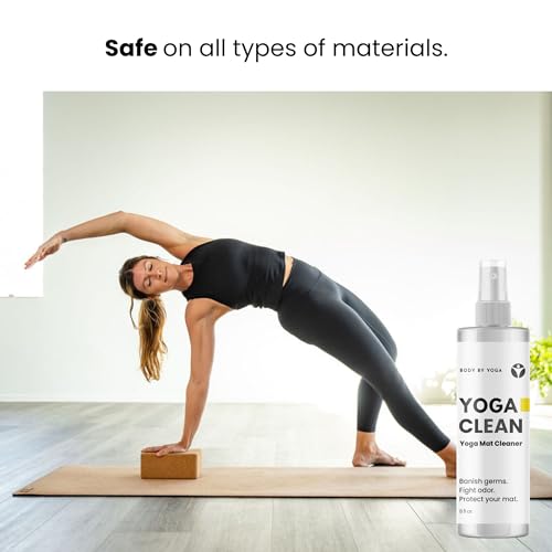 Mat + Cleaning Spray - Clean Naturally. Practice Confidently. Keep Your Premium Cork Mat Clean, Fresh & Performing at Its Best.