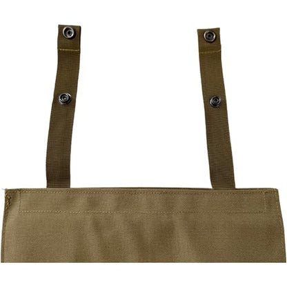 Tactical Molle Groin Protector, Detachable 800D Nylon Soft EVA for Airsoft - color: Tan
