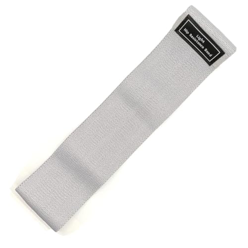 Hip Resistance Band - Single Fabric Workout Band with Medium Hip Resistance 5 - Anti-Slip, Durable Exercise Band for Legs, Hips, Strength Training, Physical Therapy & Home Fitness Workouts - color: White, size: Light