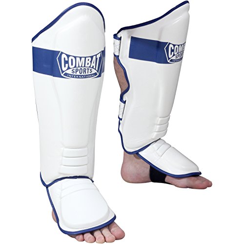 Combat Sports MMA Kickboxing Shin Guards - size: Large
