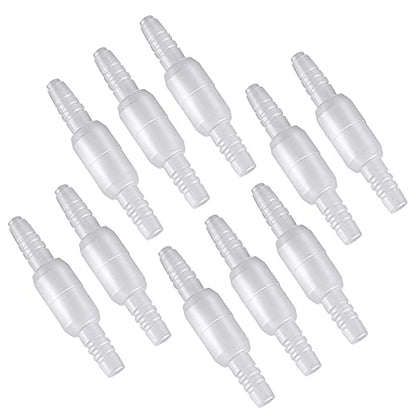 Oxygen Tubing Swivel Connector - 10 PCS Cannula Connectors, Avoid Tube Tangles (Male to Male)
