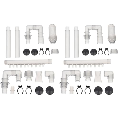 balacoo 2sets Intake Replacement Tube Tank Filter Tubing Fish Plastic Filters Accessories Accessory Aquarium Water Inflow of Professional Canister Parts