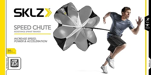 SKLZ Speed Chute Resistance Parachute for Speed and Acceleration Training - size: 54-Inch (Pack of 2)