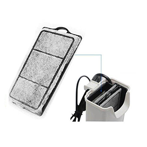 11 Pack Auqarium Filter Replacement Plates, Turtle Tank Filter Cartridges, Activated Carbon Suitable for Low-Water Filter