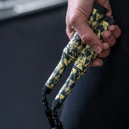 Velites Earth 2.0 Official CrossFit Games Jump Rope, Double Unders - color: Kamo