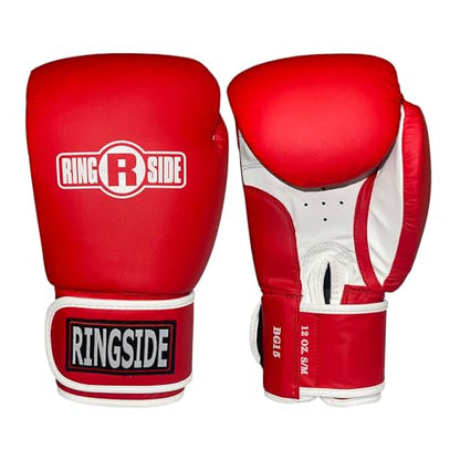 Ringside Striker Boxing Training Sparring Gloves - color: Red/White, size: Small-Medium