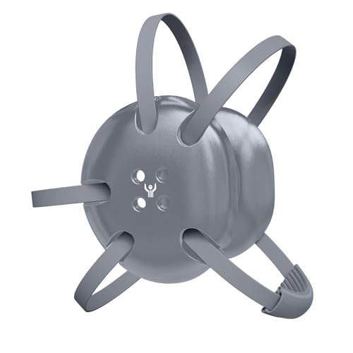 Classic Wrestling Headgear, Silver Straps - style: Silver w/ Silver Straps