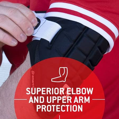 G-Form Elite Speed Batter's Baseball Elbow Guard - Elbow Pad with Adjustable Straps - color: Black, size: Youth