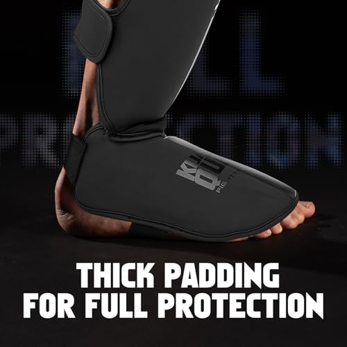 Muay Thai Shin Guards for Men, Women