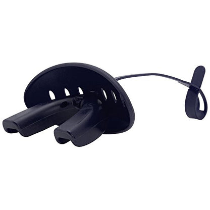 ADAMS USA 3-In-1 Lip Protector Varisty Mouth Guard with Strap - color: Navy Blue