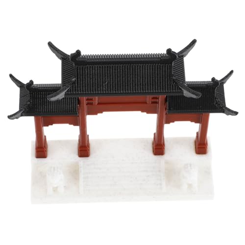 MAGICLULU Mini Chinese Bridge Ornament for Aquarium Japanese Style Fish Tank Decor Zen Home Decor DIY Terrarium Accessory