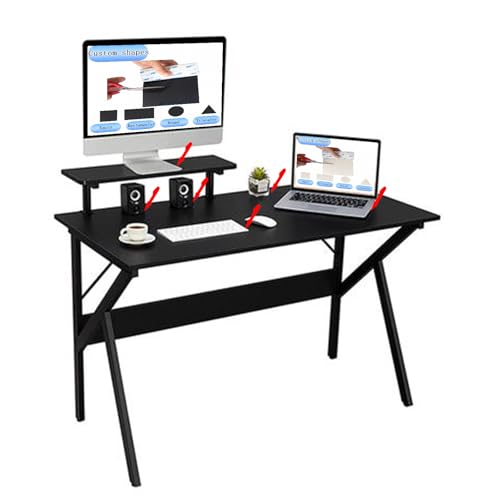 Non Slip Furniture Pads, Anti-Sliding Silicone Pads with Sticky Backing Self Anti-Scratch Adhesive Cuttable Rubber Floor Protectors for Any Furniture and Appliances (Black,40"x5"x0.04") - size: 40"x5"x0.04"