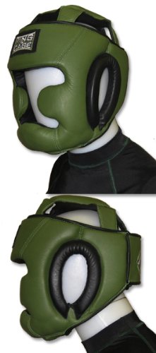 Sparring Headgear-Chin & Cheek for Boxing, Muay Thai, MMA, Kickboxing - size: Large