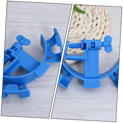 4pcs Fish Tank Water Pipe Fixing Clips Multifunctional Holders for Aquarium Inlet Outlet Easy Installation Strong Compatibility Space-saving Design