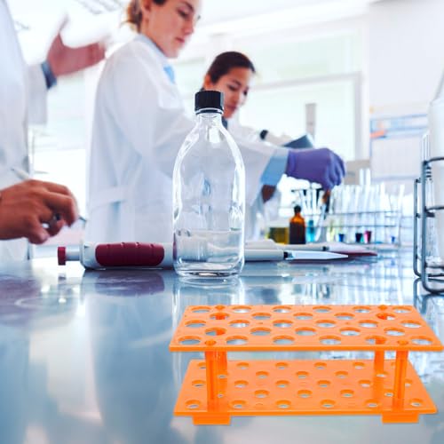 Zerodeko Microcentrifuge Tube Holder Rack Plastic Storage Organizer for Tubes Lab Use Compatible