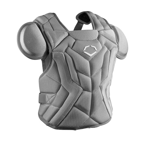 EvoShield Pro-SRZ™ 2.0 Baseball Catcher’s Chest Protector - color: Gray, size: Adult