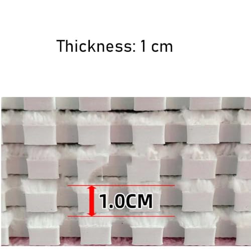 12Pcs Interlocking Carpet Tiles, Plush Interlocking Anti Slip EVA Foam Jigsaw Floor Tiles, for Home Kids Room Playroom, 30x30cm (H) - color: H