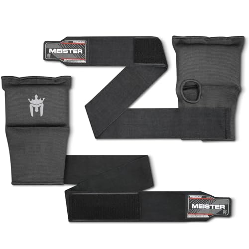 Meister Padded ProWraps Inner Hand Wrap Gloves (Pair) - size: Large-X-Large