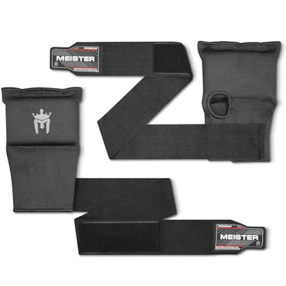 Meister Padded ProWraps Inner Hand Wrap Gloves (Pair) - size: Large-X-Large