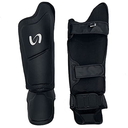 Ultimate - Strike Shin Instep Guard for Boxing MMA Muay Thai Training - size: X-Large