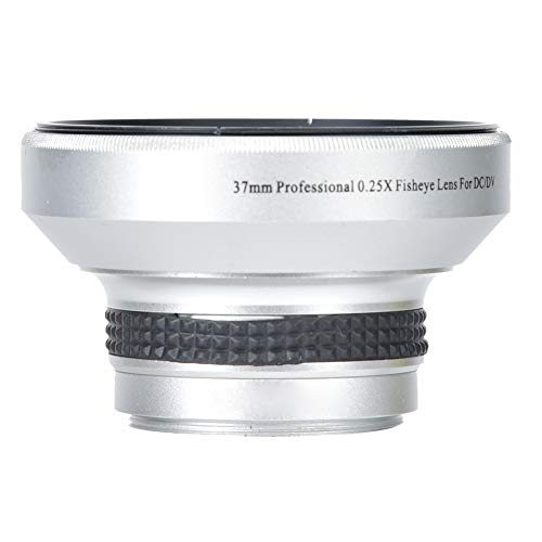 37mm 0.25X Super Fisheye Additional Lens - Strong Applicability - for Macro Closeup - for 37mm Caliber Camera Lenses