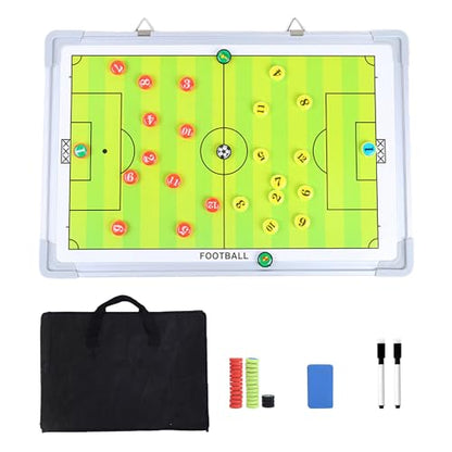 Soccer Coaching Board - Soccer Magnetic Coaching Board with Magnets Marker Pen - Soccer Whiteboard for Coaches