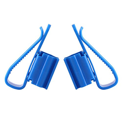 Water Pipe Tube Clamp Set, 2Pcs Adjustable Hose Holder Clip Multifunctional Water Pipe Fixing Clip Adjustable Aquarium Filtration Bucket Fish Mounting Clip