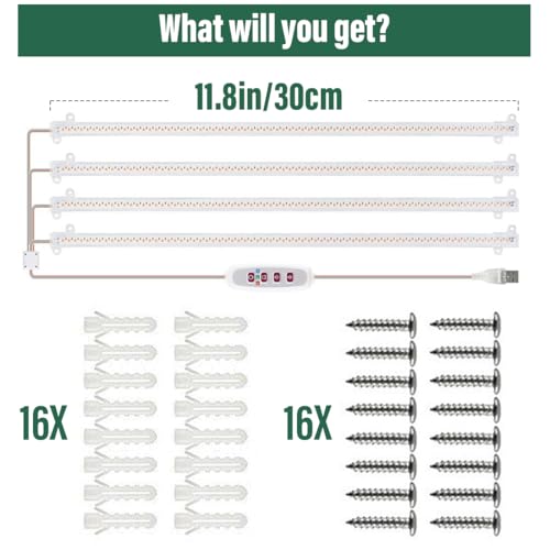 RooTrimmer 5-Tier Seed Starter Tray, Plant Stand with Grow Lights Full Spectrum Sunlike Plant Light for Indoor/Greenhouse Small Plant Pots, Cell Trays, Succulents, Seedlings Gardening