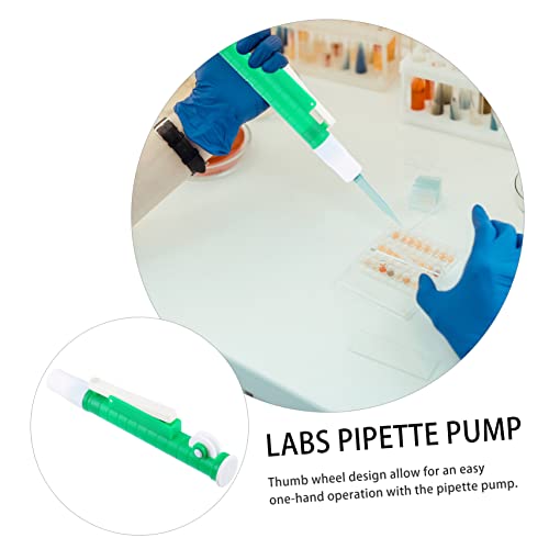 Veemoon Scientific Pipette Pump Plastic Laboratory Pipette Pump 10ml Dispenser