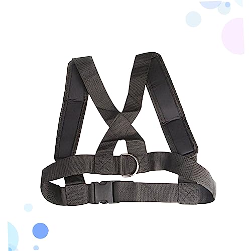balacoo Adjustable Sled Workout Harness with Padded Shoulder Straps for Resistance Training and Endurance Building Durable Heavy Duty Design for Strength and Speed Training