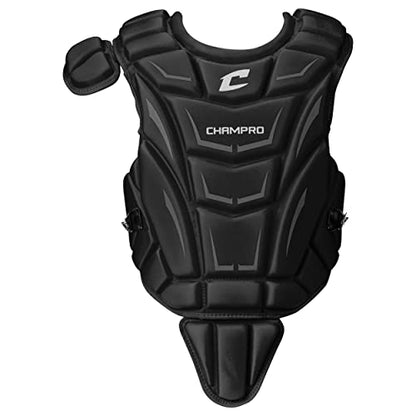 Champro Optimus MVP Chest Protector - color: Black, size: 13.5"