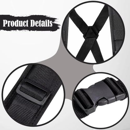 Sled Harness Belt Band Workout Harness Exercise Speed Trainer Vest with Pull Strap Fitness Speed Strength Training Belt for Resistance Training Sports Equipment