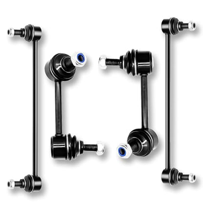 4Pc Front Rear Stabilizer Sway Bar End Link for Honda 2012 2013 2014 2015 Civic, Compatible With Acura 2013 2014 2015 2016 2017 2018 2019 ILX K750604 K750605 K750125 K750126 - size: K750604&K750125-4PC