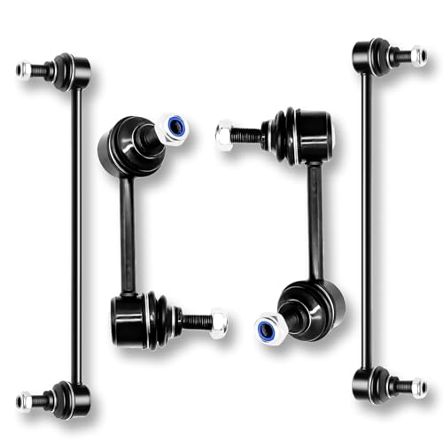 4Pc Front Rear Stabilizer Sway Bar End Link for Honda 2012 2013 2014 2015 Civic, Compatible With Acura 2013 2014 2015 2016 2017 2018 2019 ILX K750604 K750605 K750125 K750126 - size: K750604&K750125-4PC