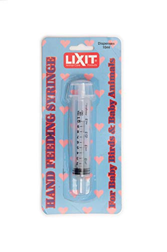 Lixit Hand Feeding Syringe for Baby Animals, 10 ml - size: 10 mL
