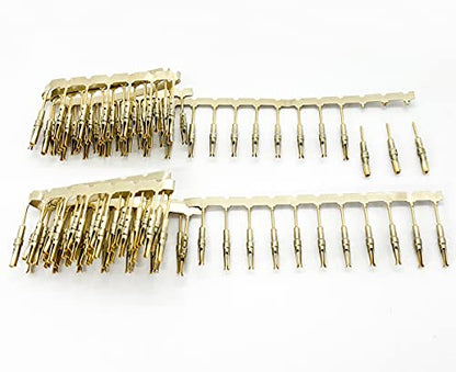 100 Pieces 1.0mm /0.039inch Diameter Tube Socket Pins Nixie/VFD Tube Socket Female Pin for IN12 IN18 QS27-1 QS30-1 SZ4-1 YS27-3 etc