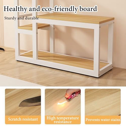 Fish Tank Stand,Heavy Duty Aquarium Stand with Non-Slip Foot Pads, Durable Fish Tank Rack for Terrariums, Scratch-Resistant Support for Secure Placement, Ideal for Home and Office Use