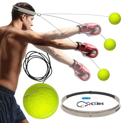 Boxing Ball with Headband Reaction Fitness