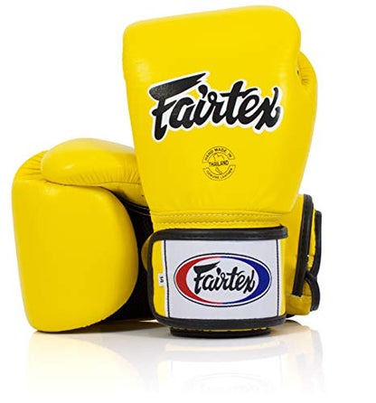Fairtex BGV1BR Boxing Gloves & Deodorizer Set | Breathable, Shock Absorbent Muay Thai Gloves with Odor Neutralizing Inserts | Perfect for Boxing, Kickboxing, MMA, & Fitness