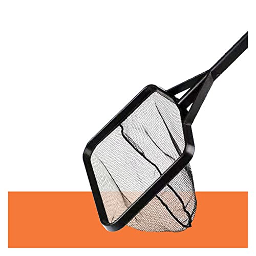 Foldable and Retractable Fishing net Portable Fish Net Long Handle Square Aquarium Fish Tank Landing Net Fishing Net Fish Floating Objects Cleaning Tool Easy to Carry and Storage - color: 35cm