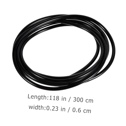 Adjustable Aquarium Hose Kit with Tubing Connectors for Flow Control Soft Silicone for Fish Tank Applications